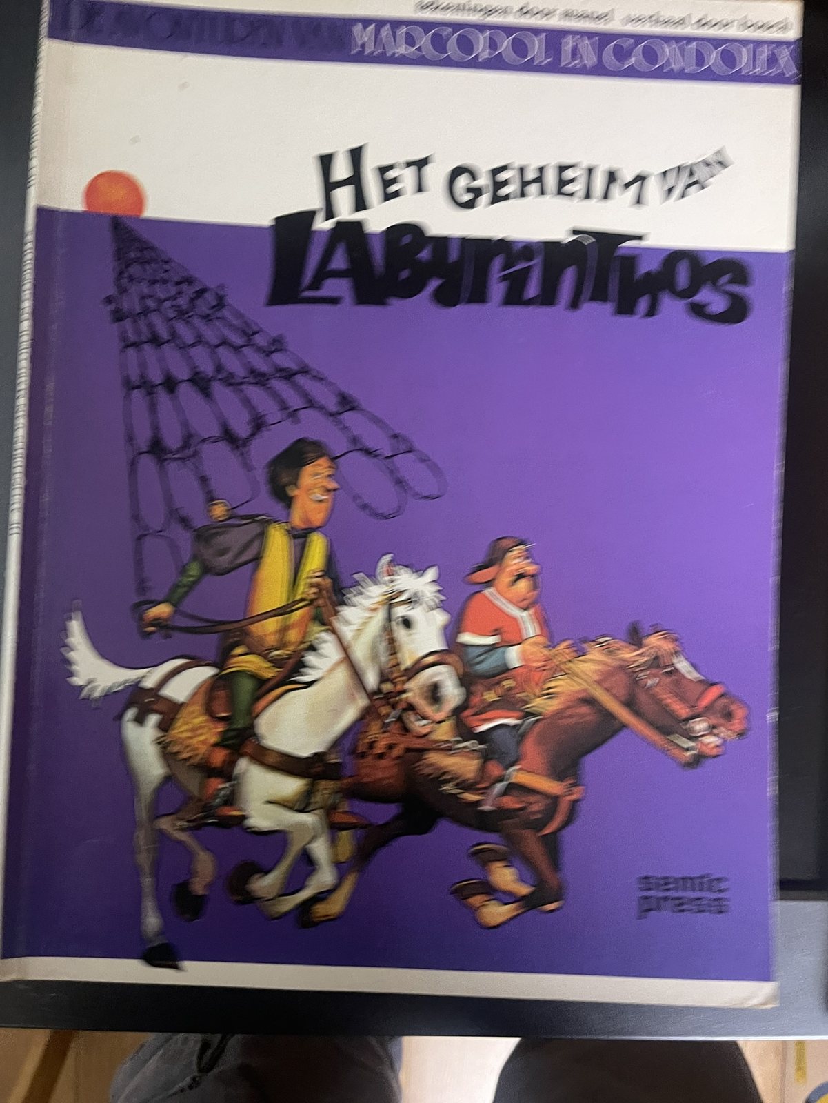 Cover van Het geheim van Labyrinthos