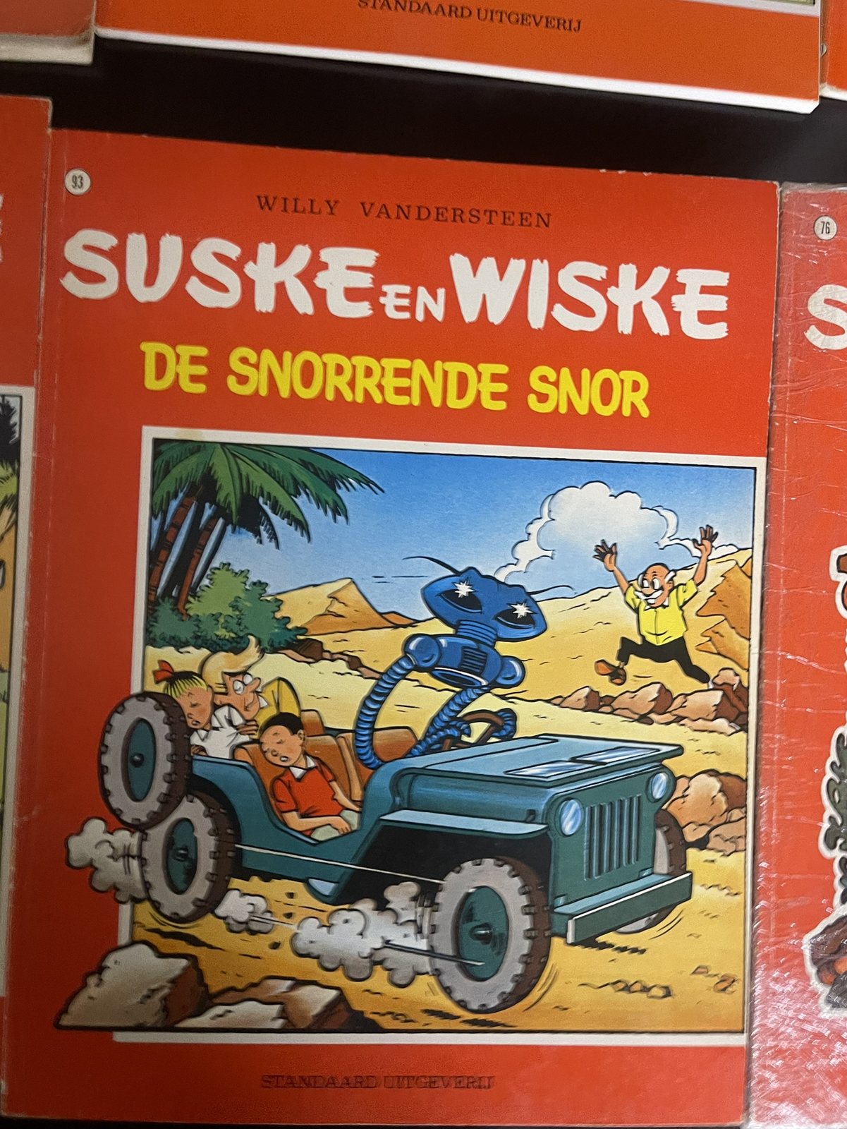 Cover van De snorrende snor