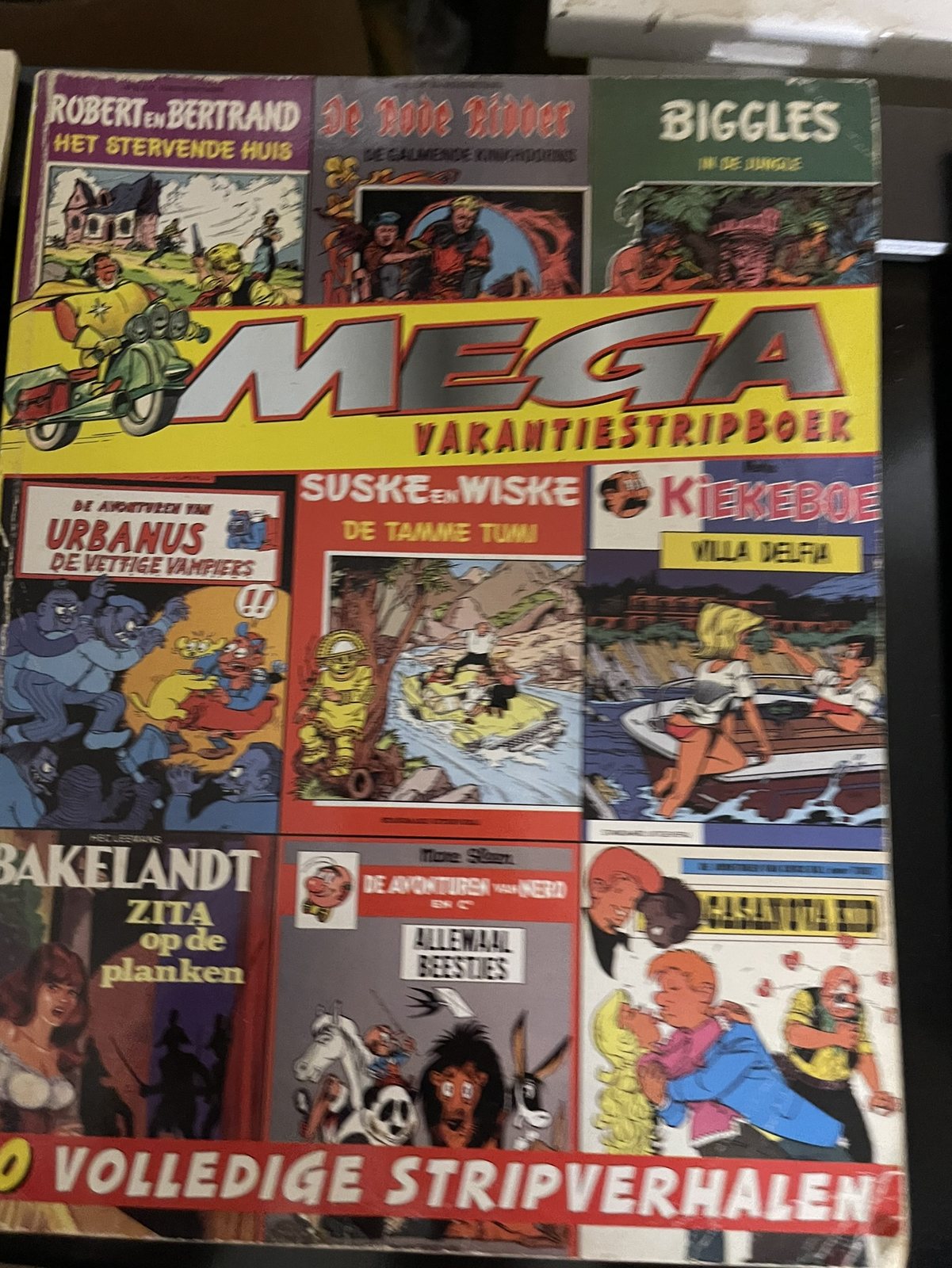 Cover van Mega vakantiestripboek - 10 volledige stripverhalen