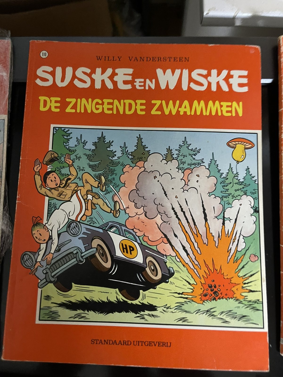 Cover van De zingende zwammen