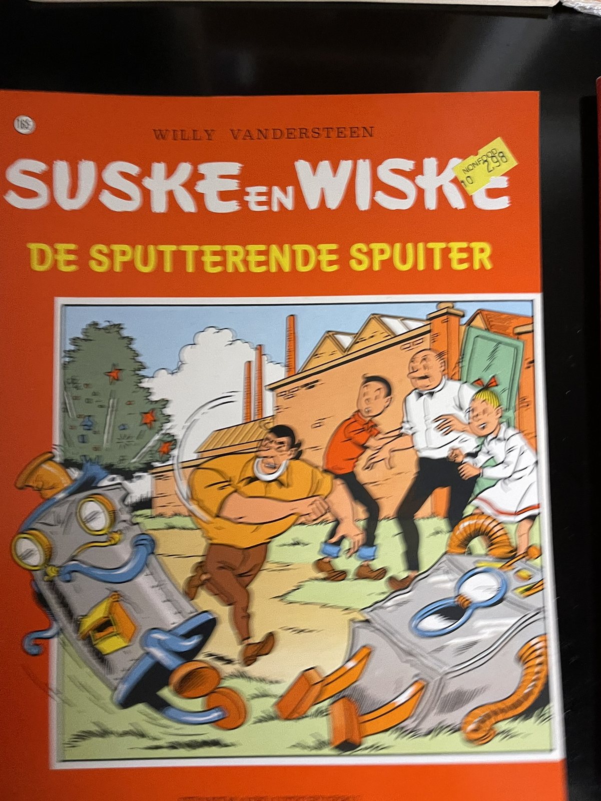 Cover van De sputterende spuiter