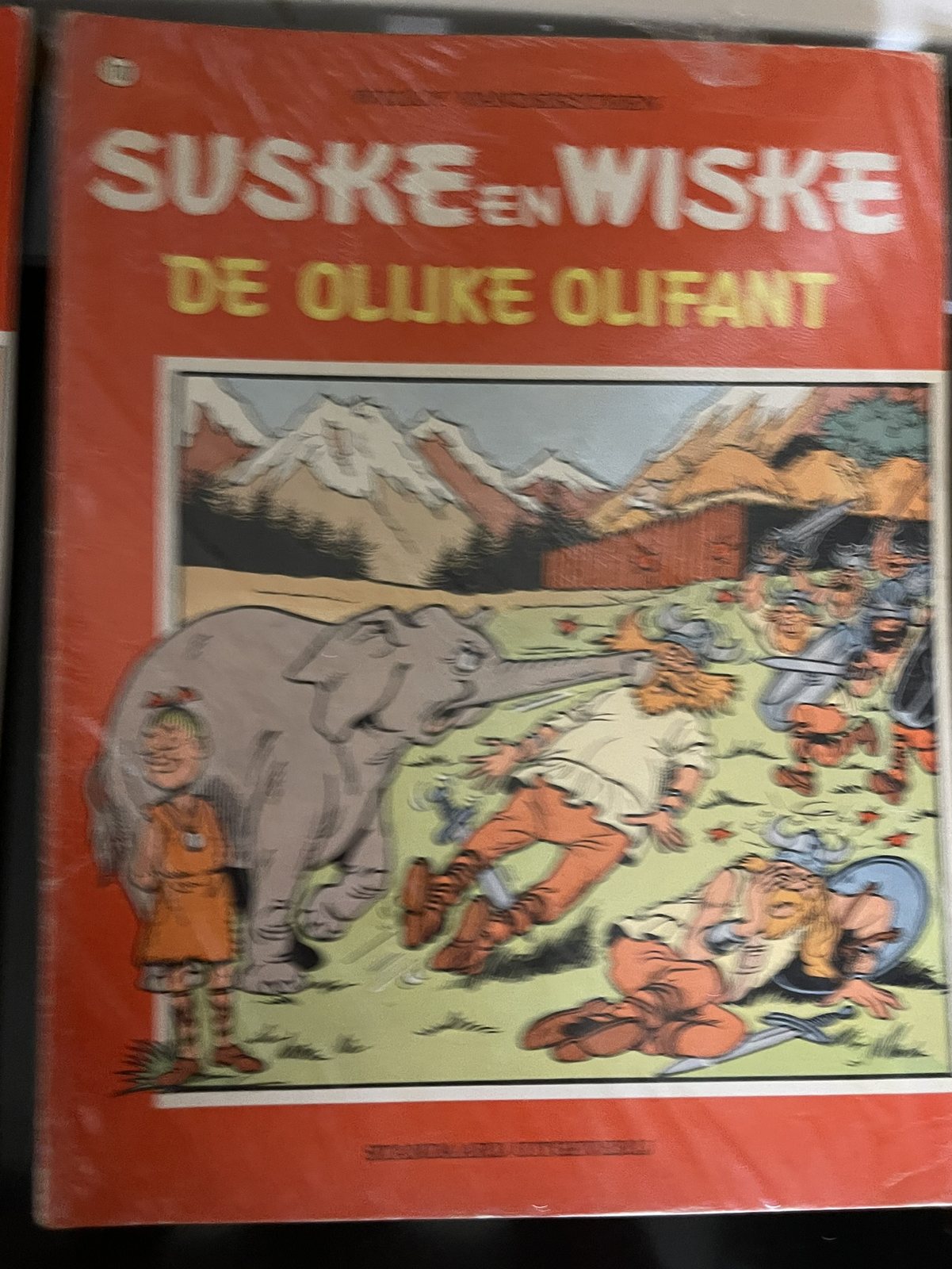 Cover van De olijke olifant