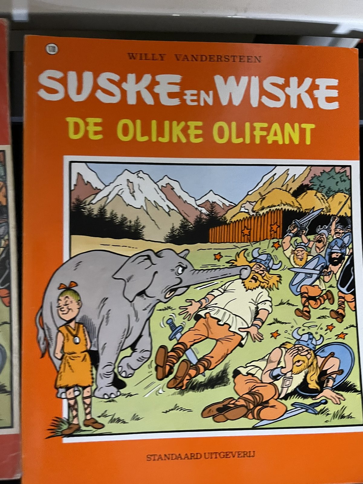 Cover van De olijke olifant