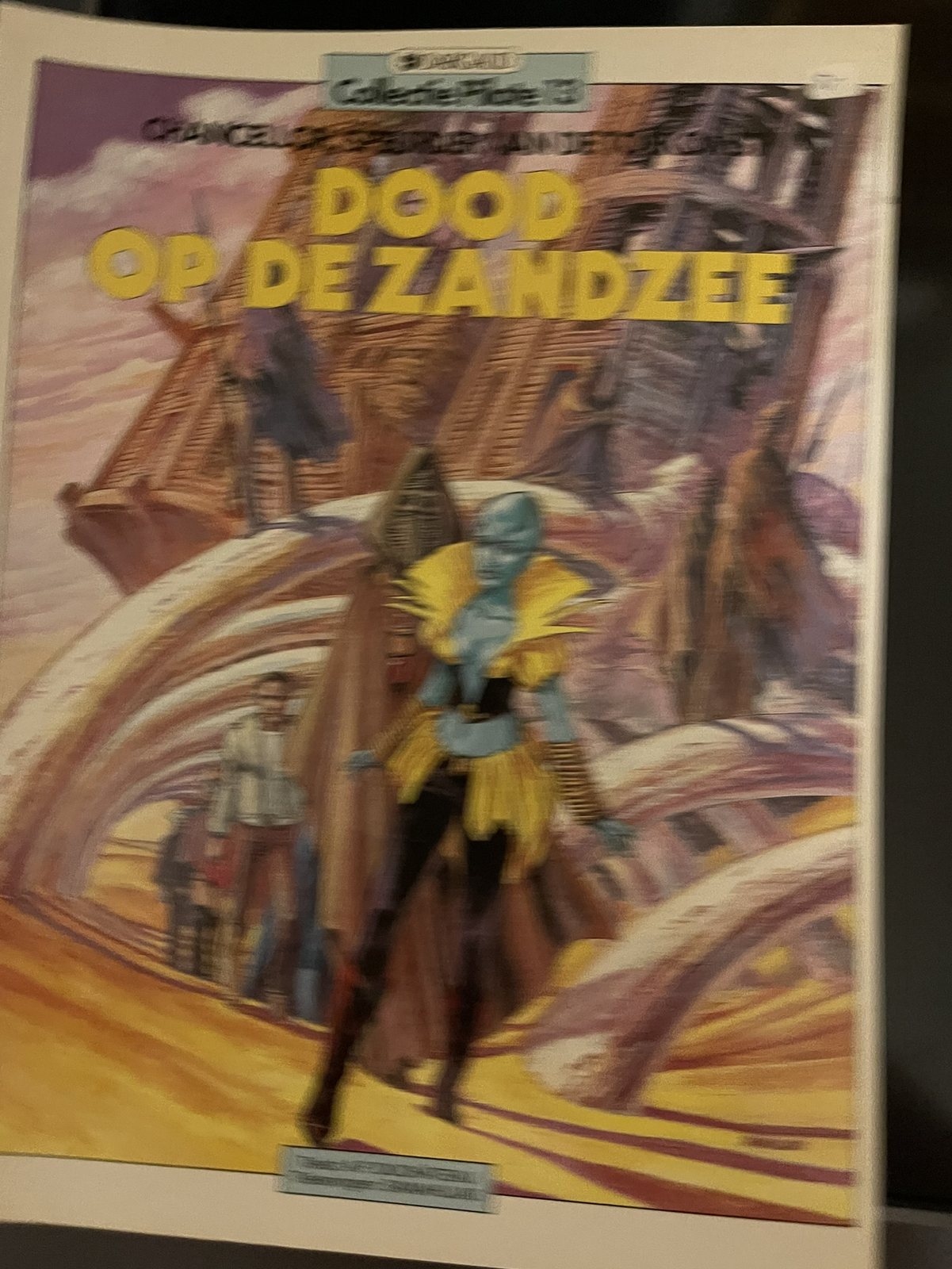 Cover van Dood op de zandzee