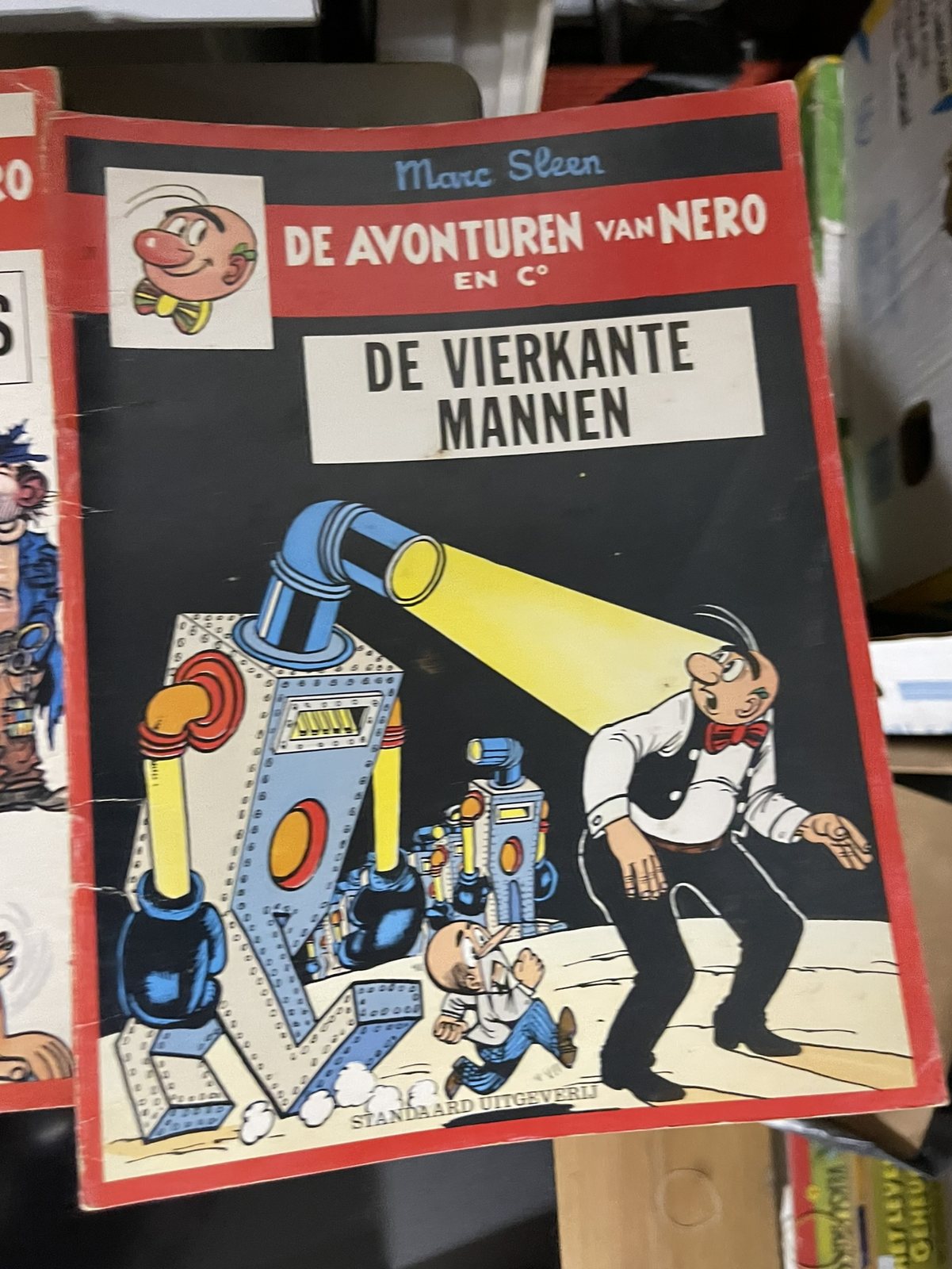 Cover van De vierkante mannen