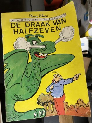 Cover van De draak van Halfzeven