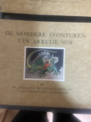 Cover van Arretje Nof op de planeet der horenmannen