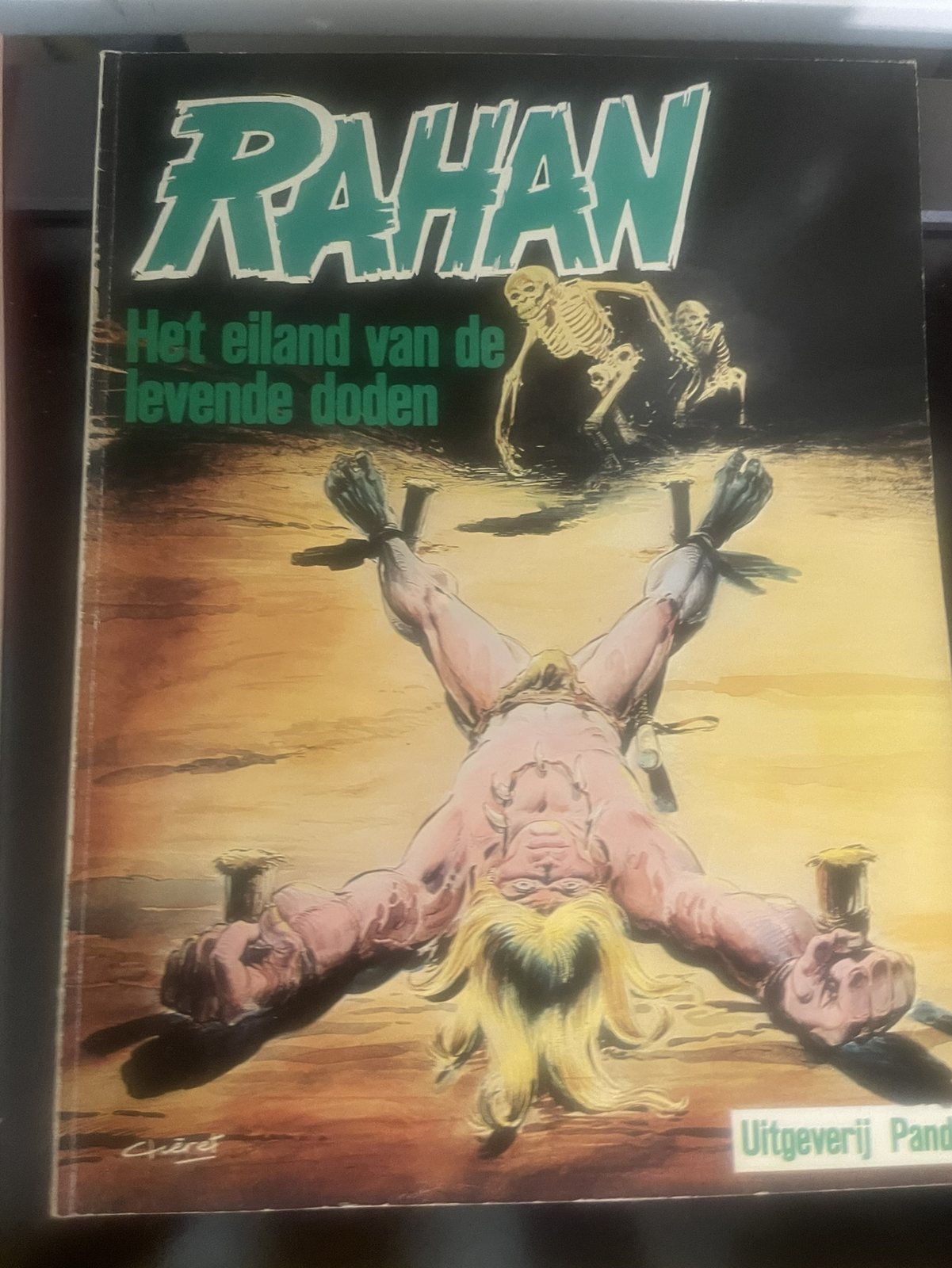 Cover van Het eiland van de levende doden