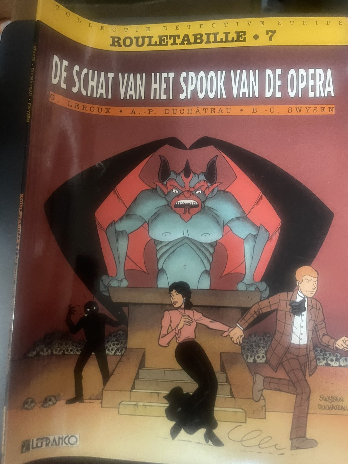 Cover van Het spook van de opera