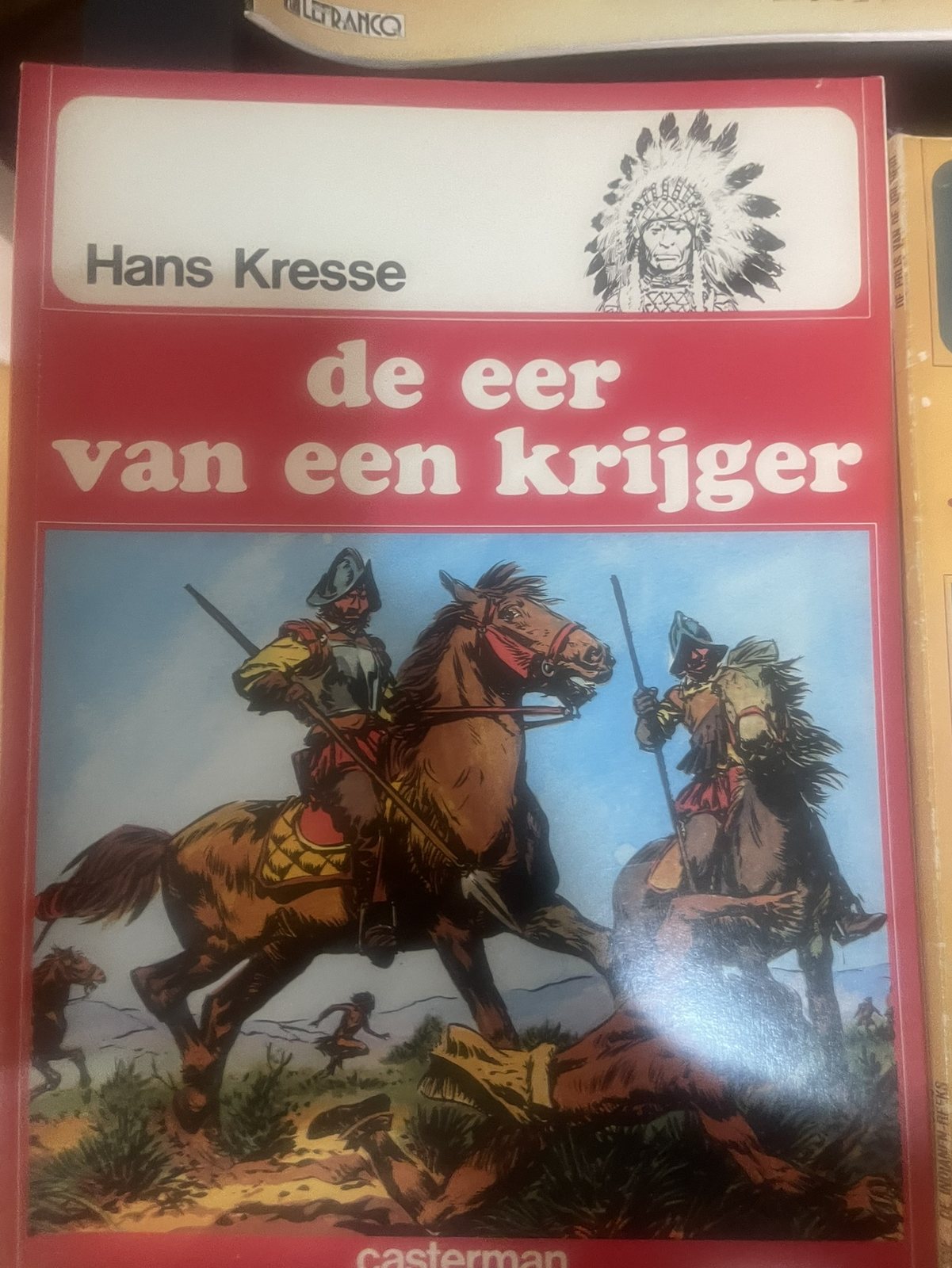 Cover van De eer van een krijger