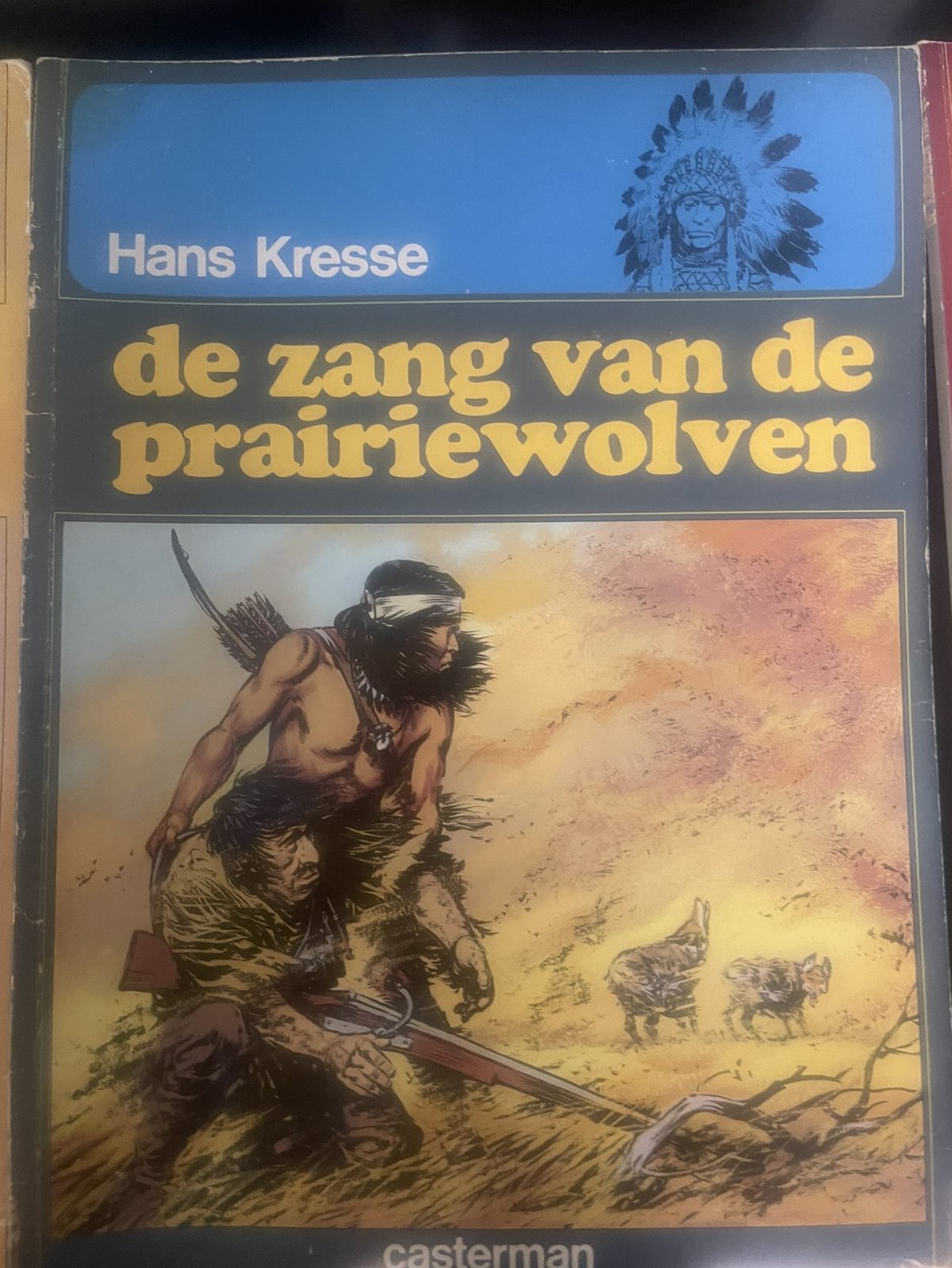 Cover van De zang van de prairiewolven