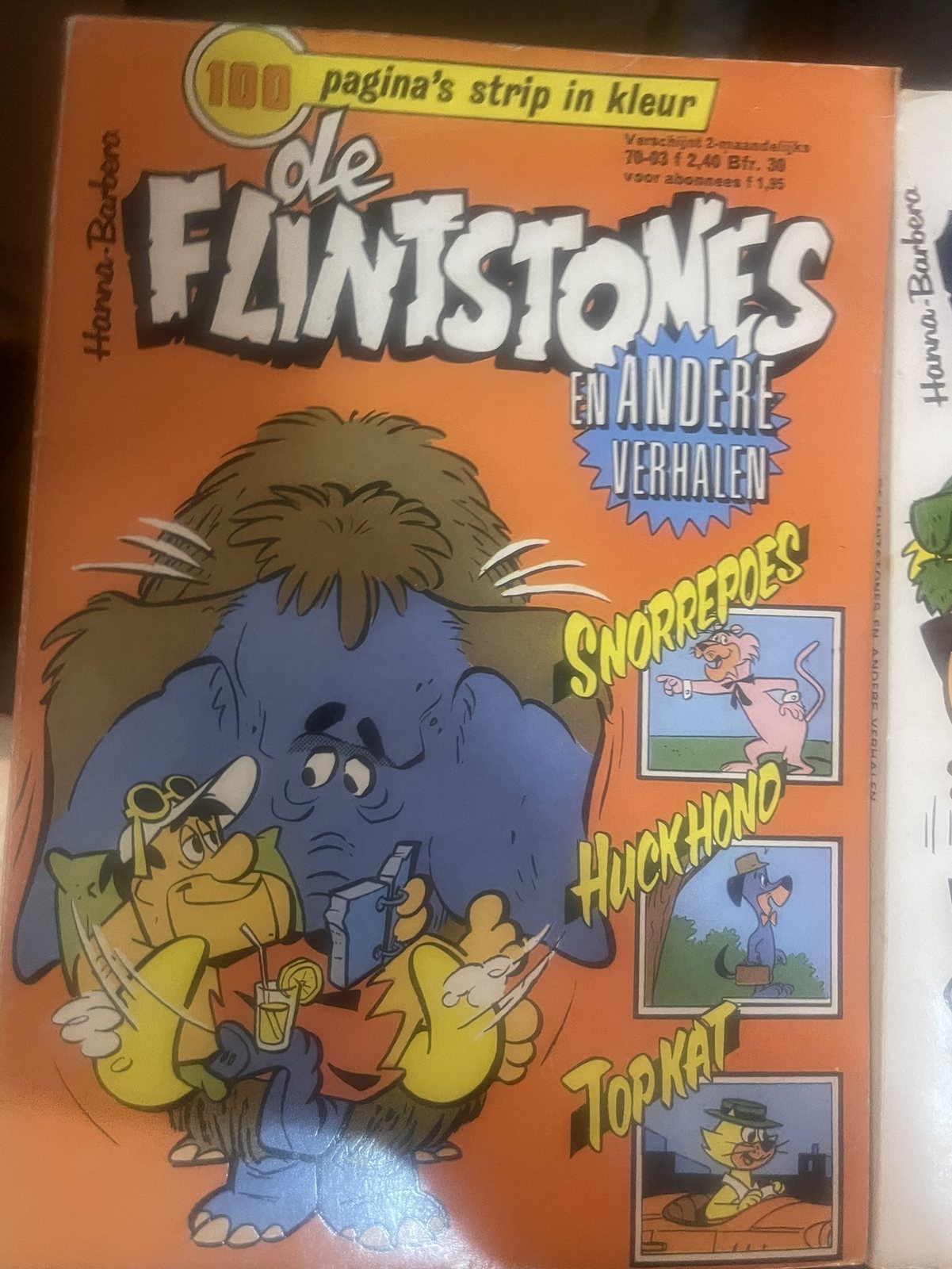 Cover van De Flintstones