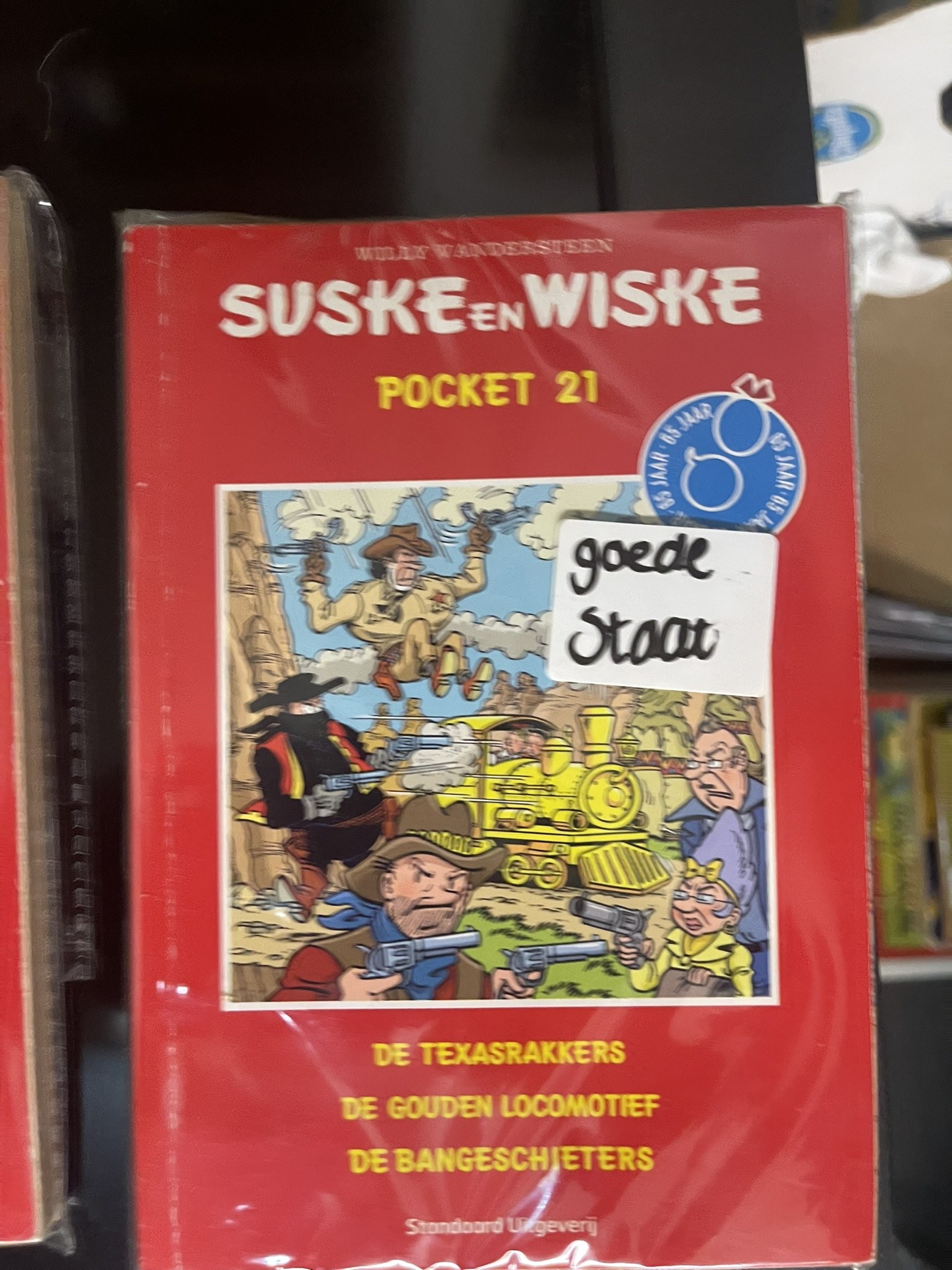 De Texasrakkers + De gouden locomotief + De bangeschieters