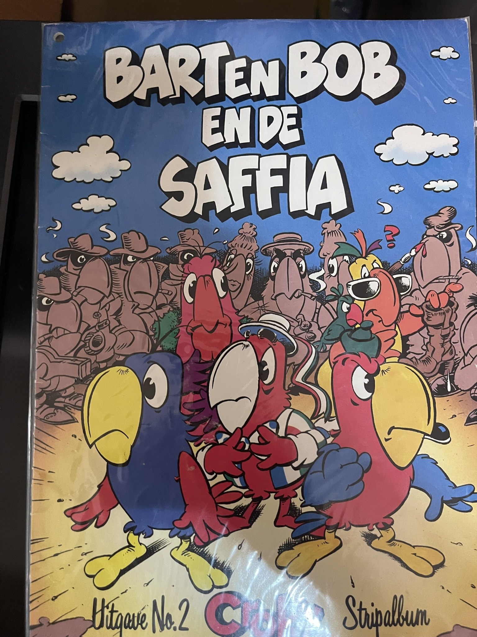 Cover van Bart en Bob en de Saffia