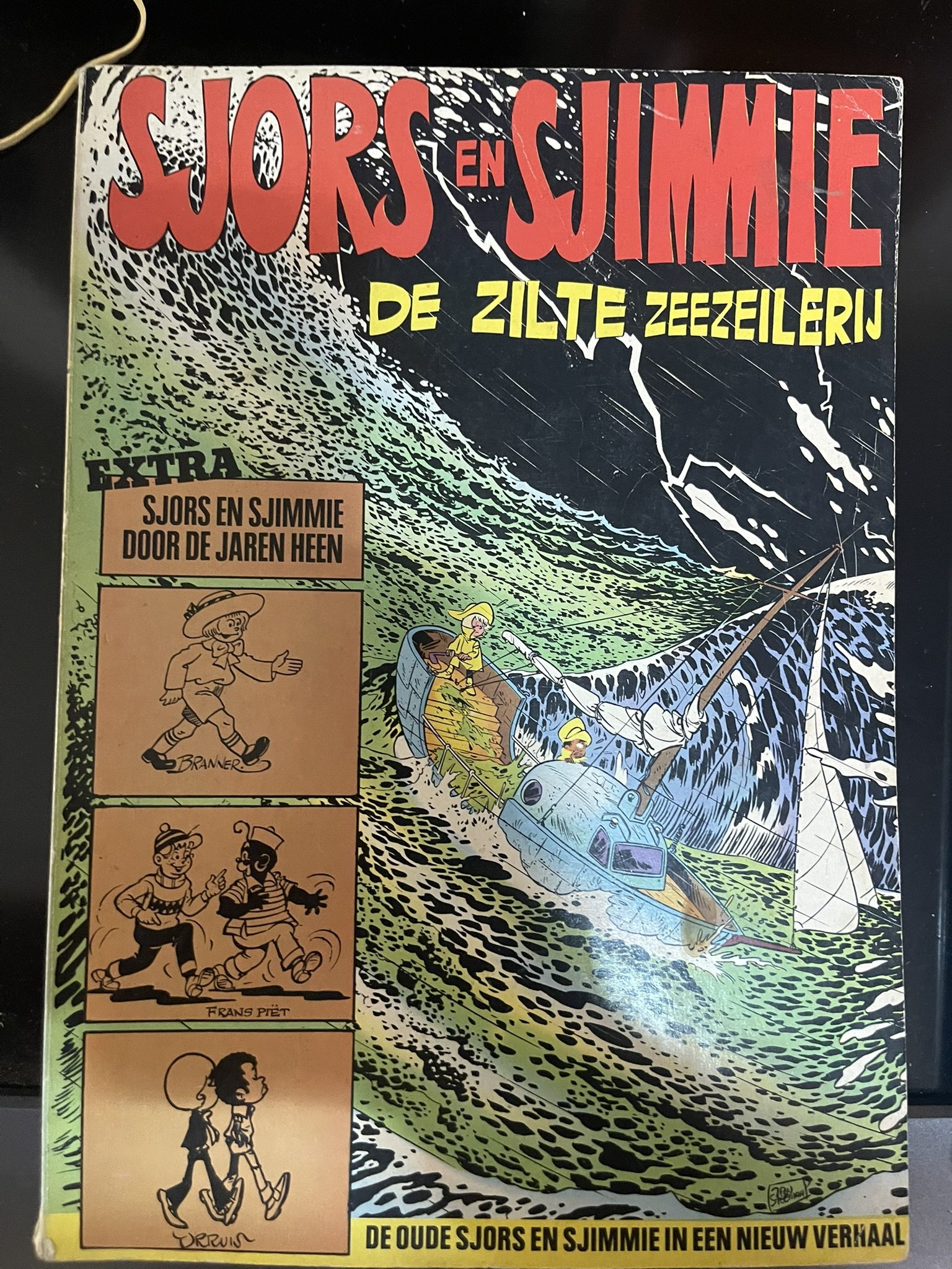 Cover van De zilte zeezeilerij