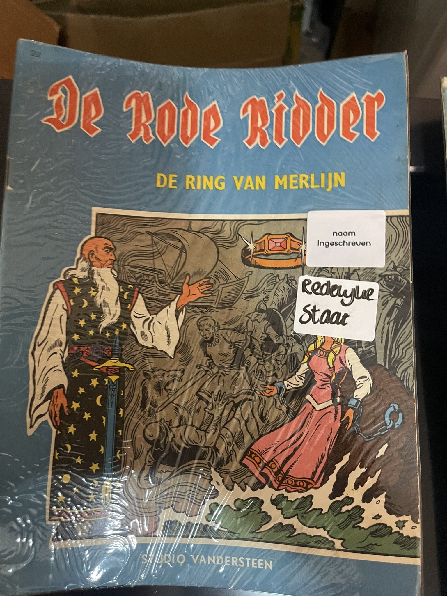 Cover van De ring van Merlijn