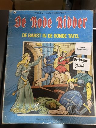 Cover van De barst in de ronde tafel