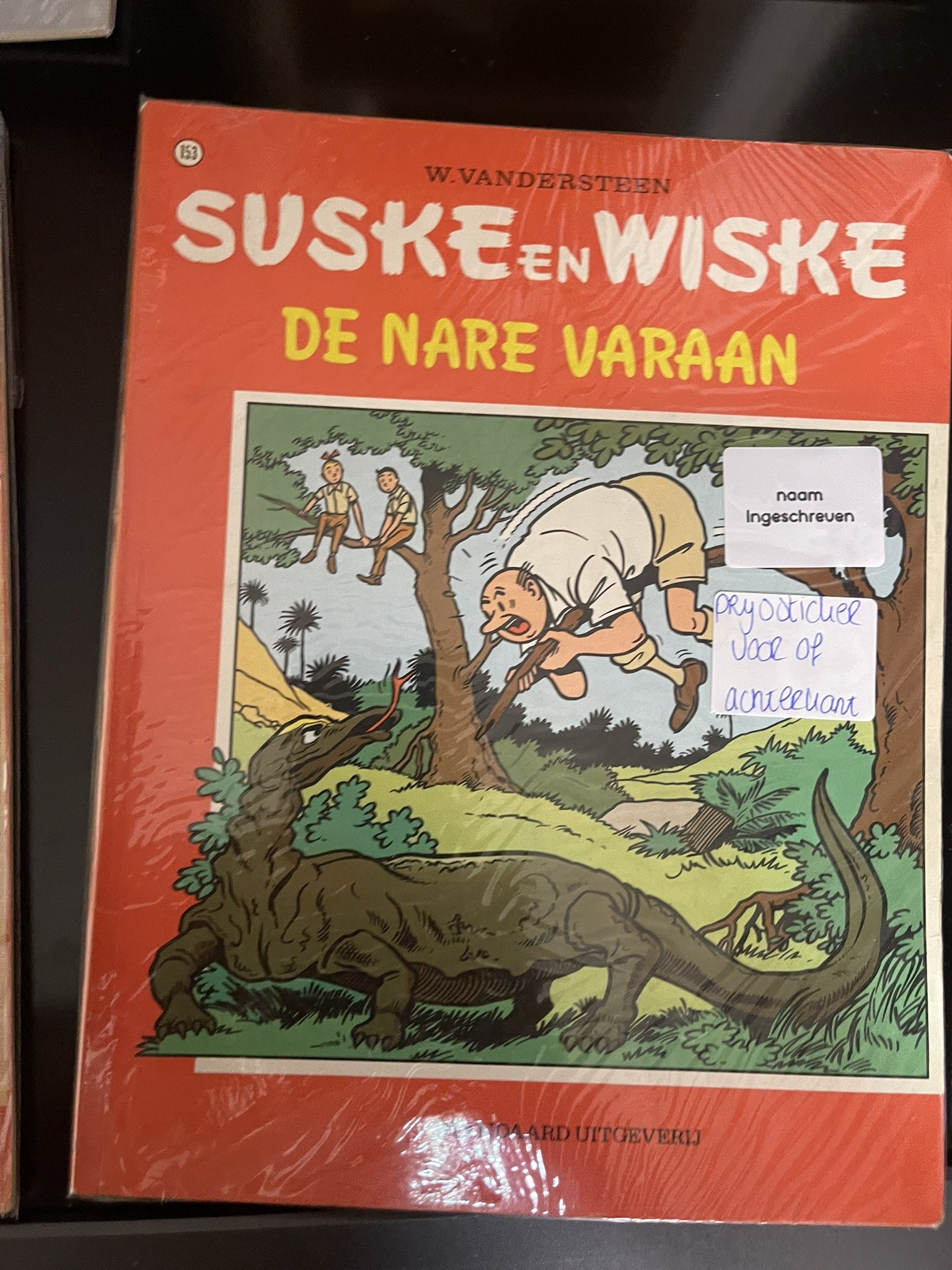 Cover van De nare varaan
