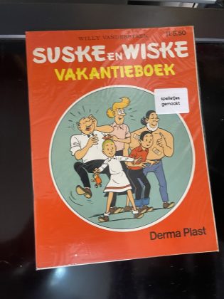 Cover van Suske en Wiske vakantieboek