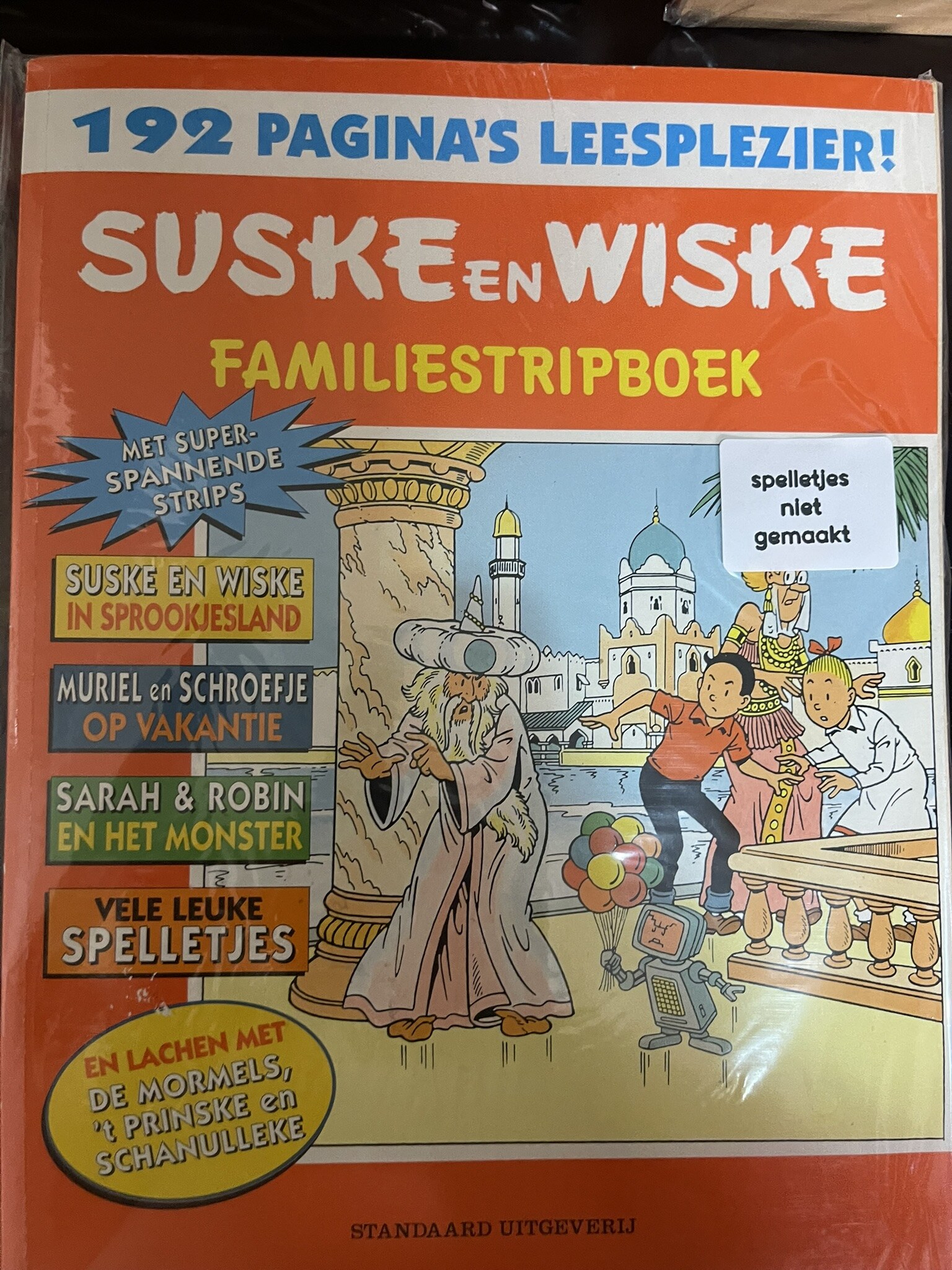 Cover van Familiestripboek
