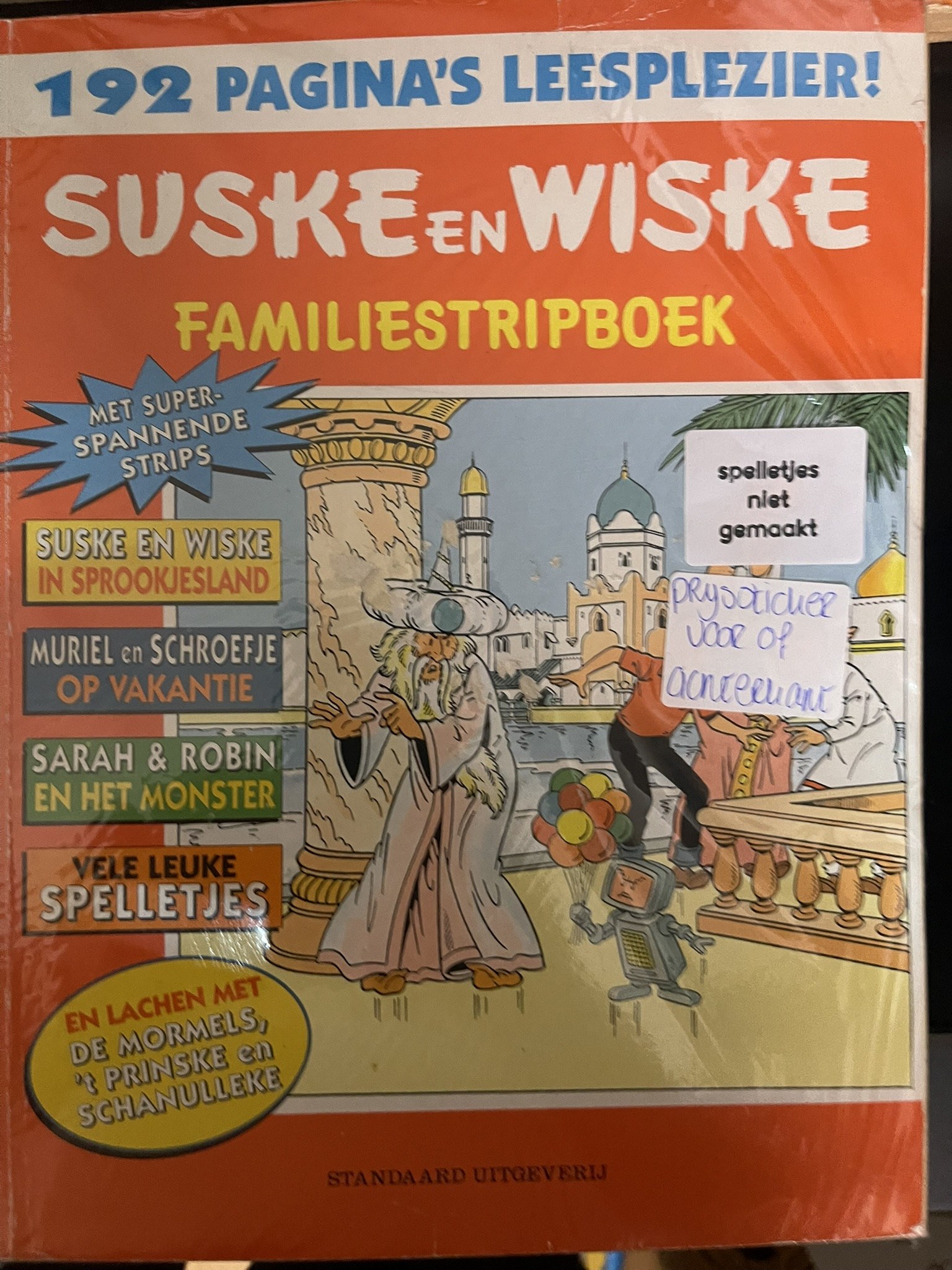Cover van Familiestripboek