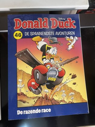 Cover van De razende race