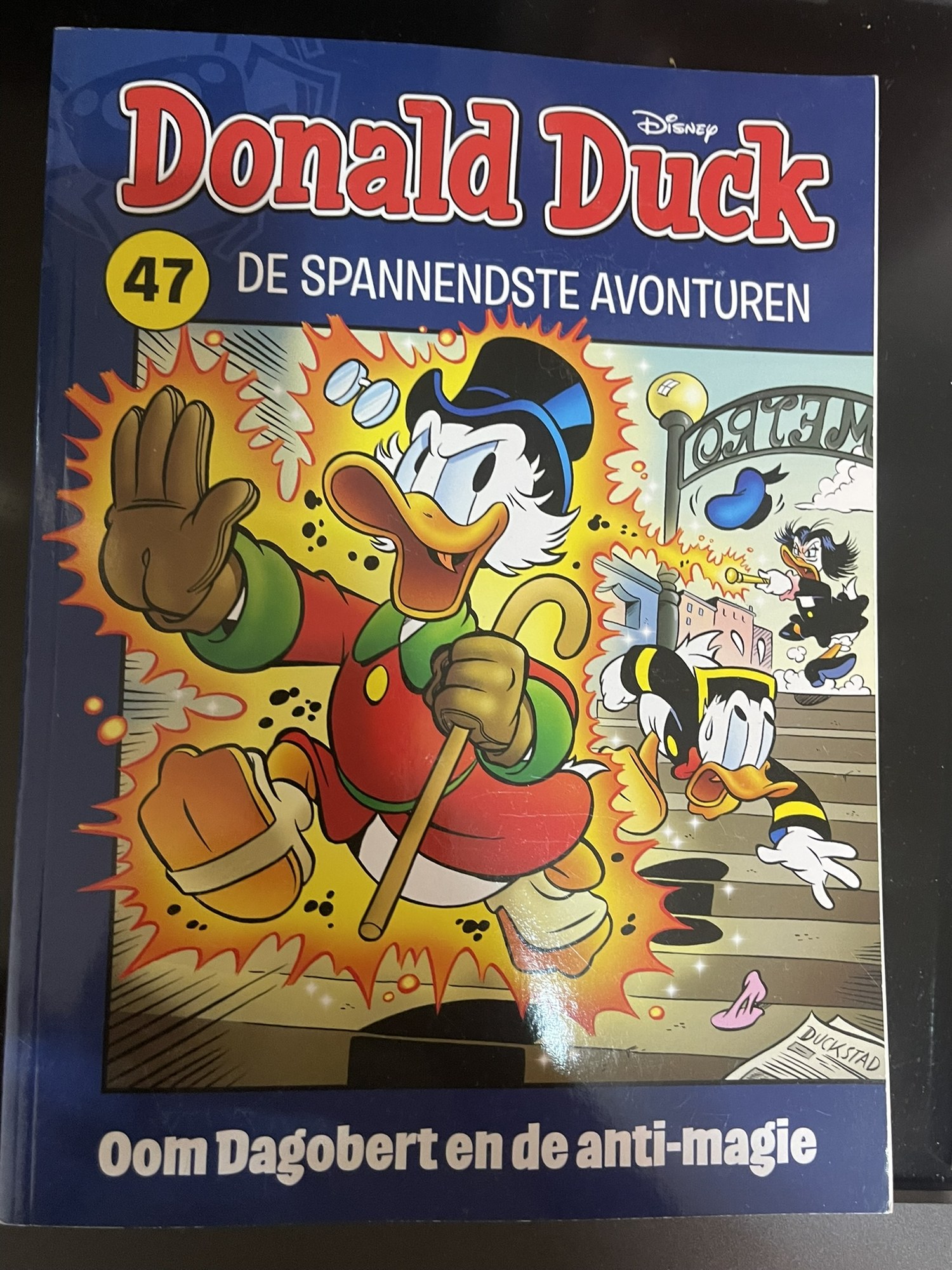 Cover van Oom dagobert en de anti-magie