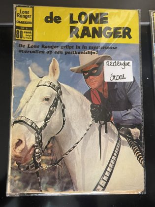 Cover van De Lone Ranger grijpt in in mysterieuze overvallen op een postkoetslijn!