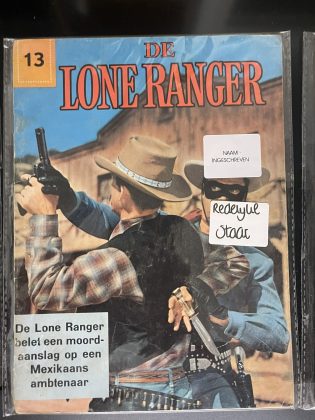 Cover van De Lone Ranger belet een moordaanslag op een Mexikaans ambtenaar
