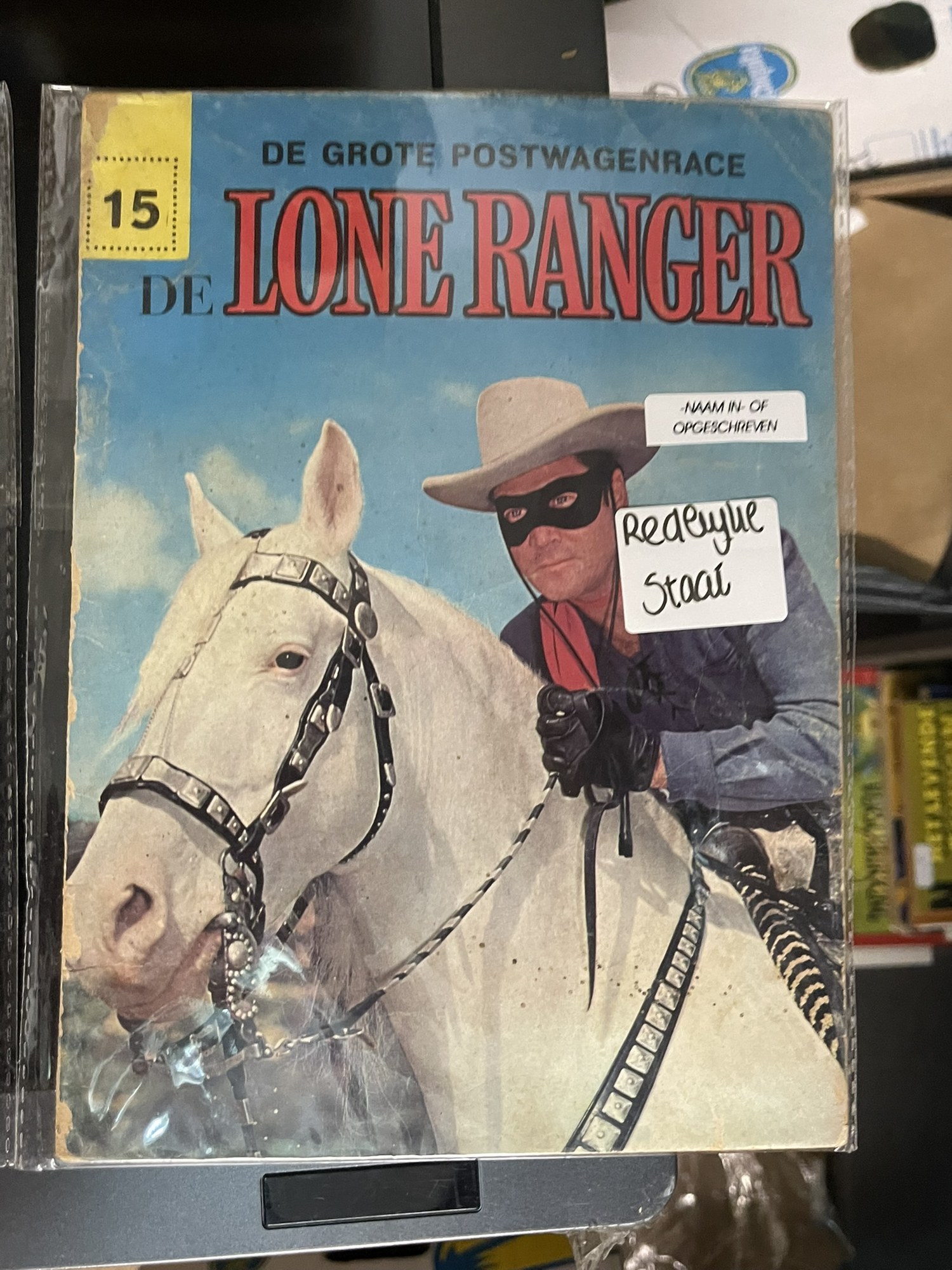 Cover van De grote postwagenrace