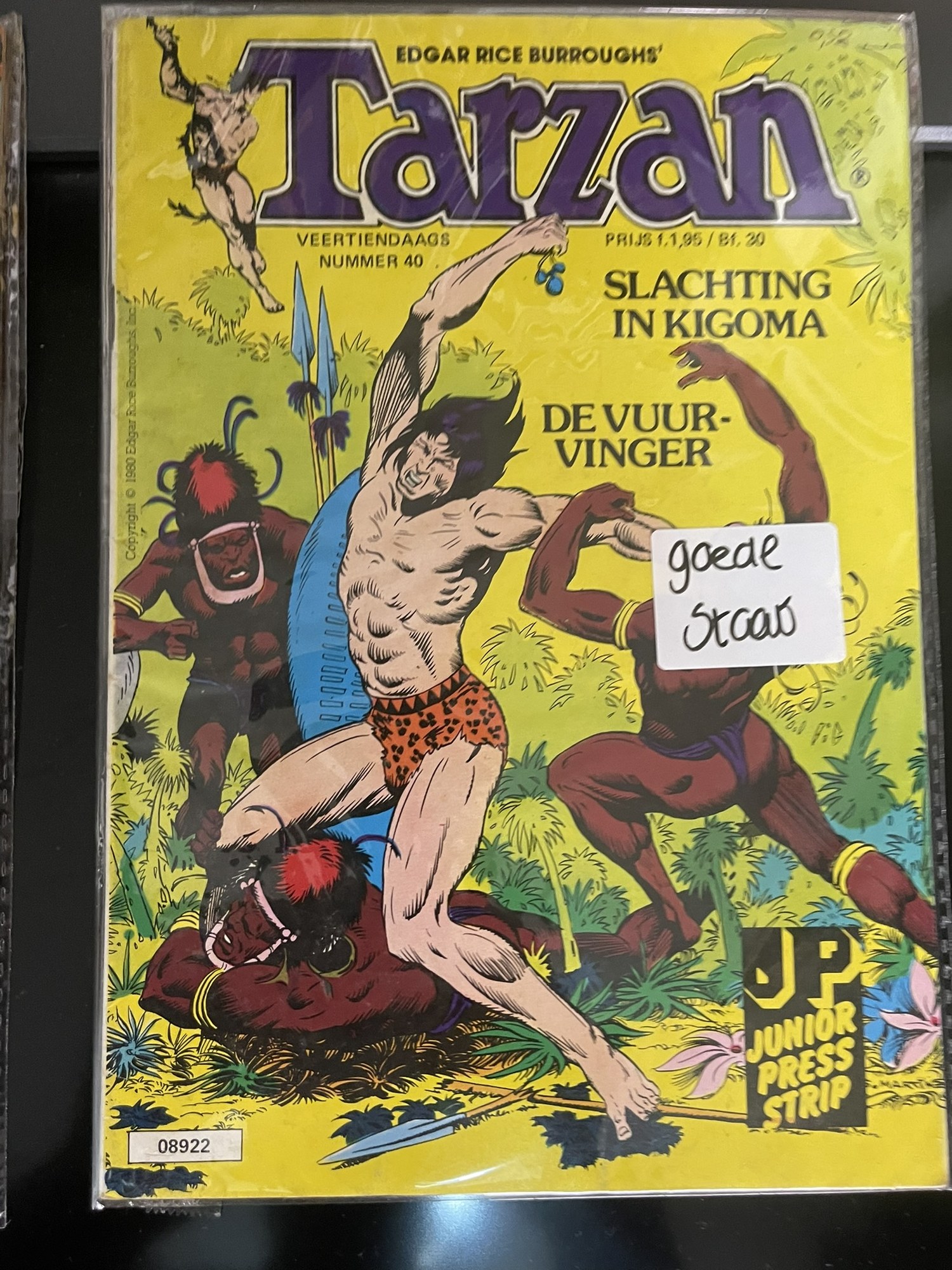 Cover van Slachting in Kigoma + De vuurvinger