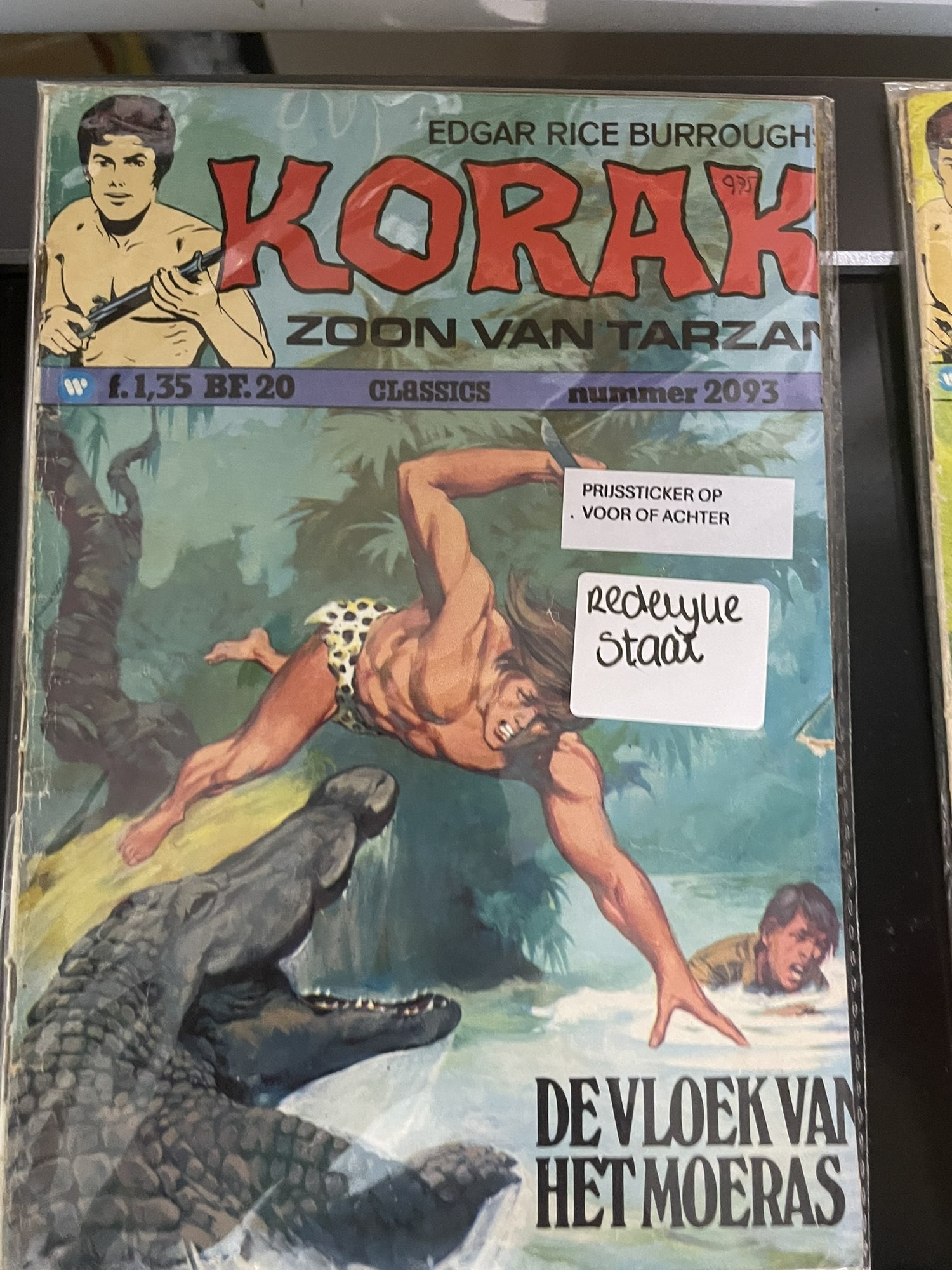 Cover van De vloek van het moeras