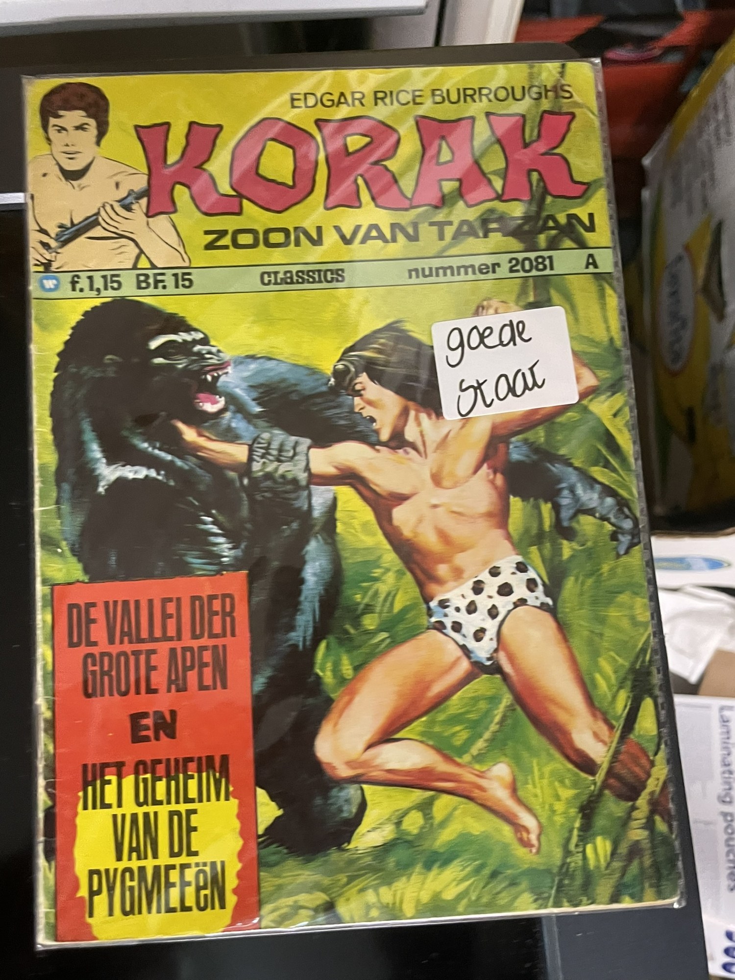 Cover van De aap-god