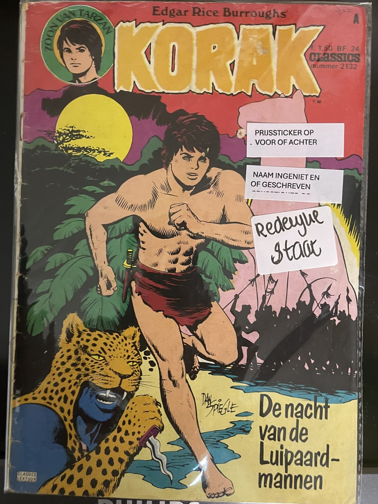 Cover van De nacht van de Luipaard-mannen