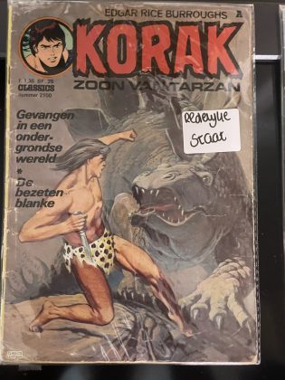 Cover van Gevangen in een ondergrondse wereld + De bezeten blanke