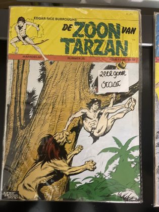 Cover van De zoon van Tarzan 39