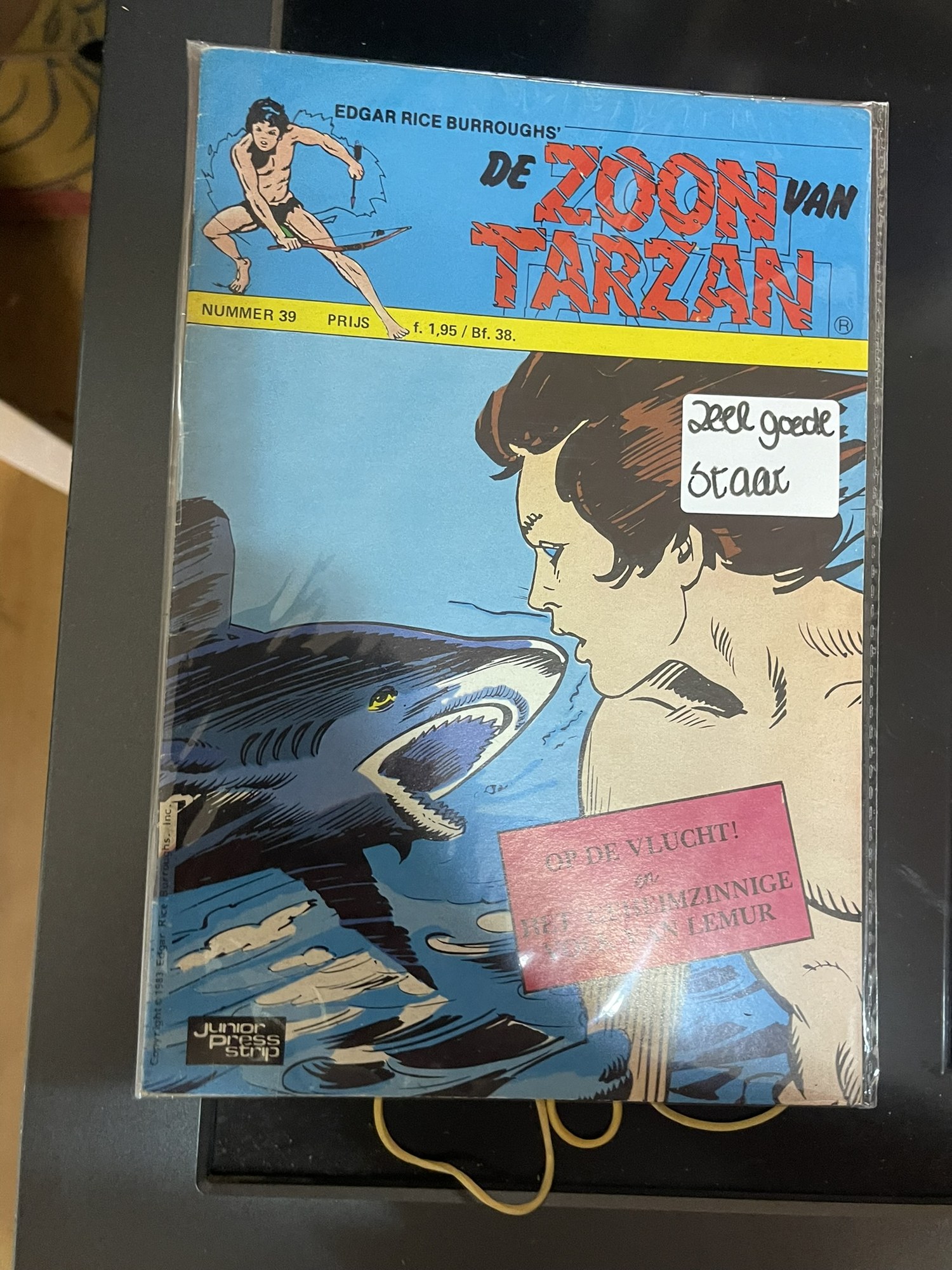 Cover van De zoon van Tarzan 32