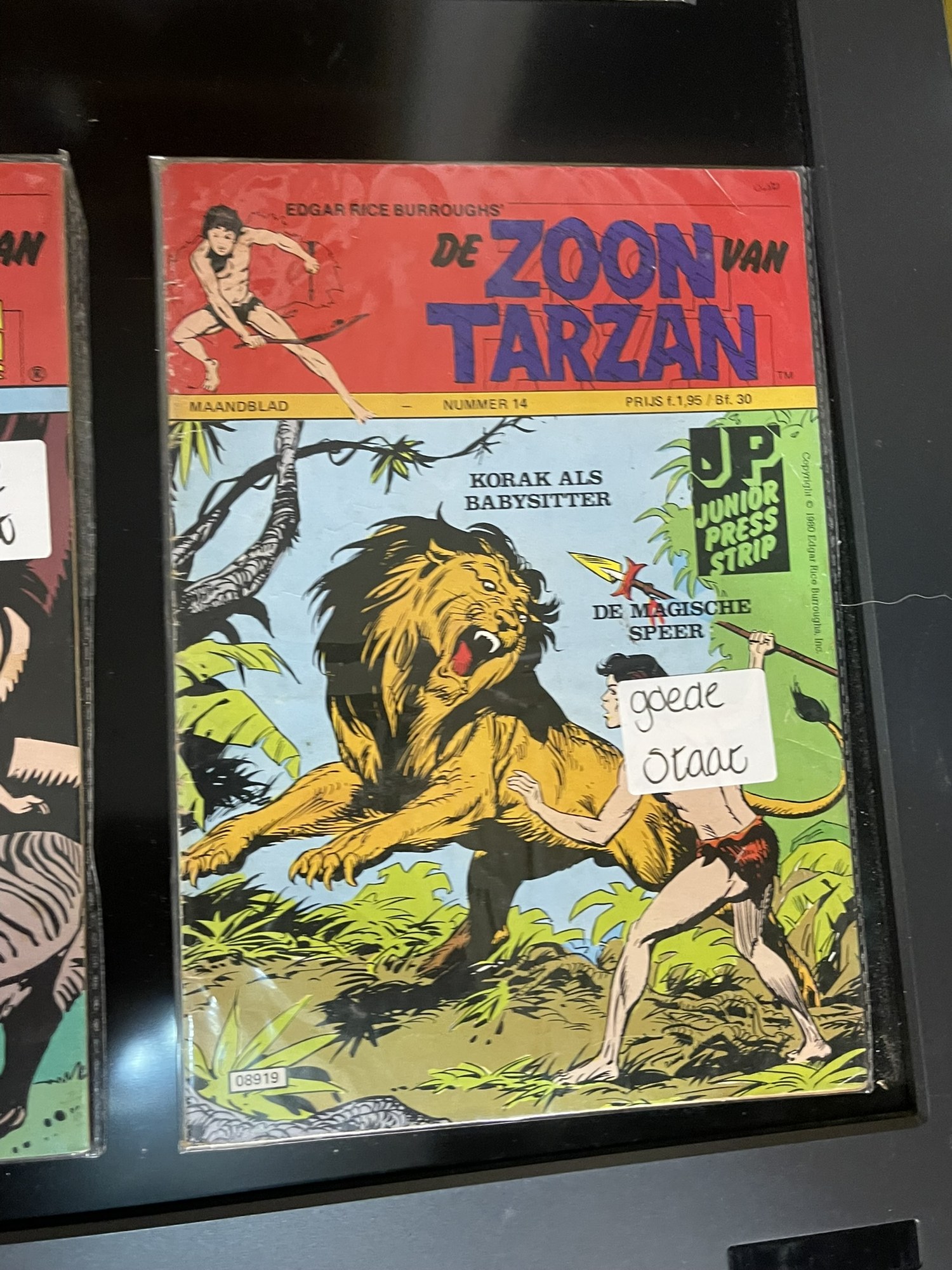 Cover van De zoon van Tarzan 10