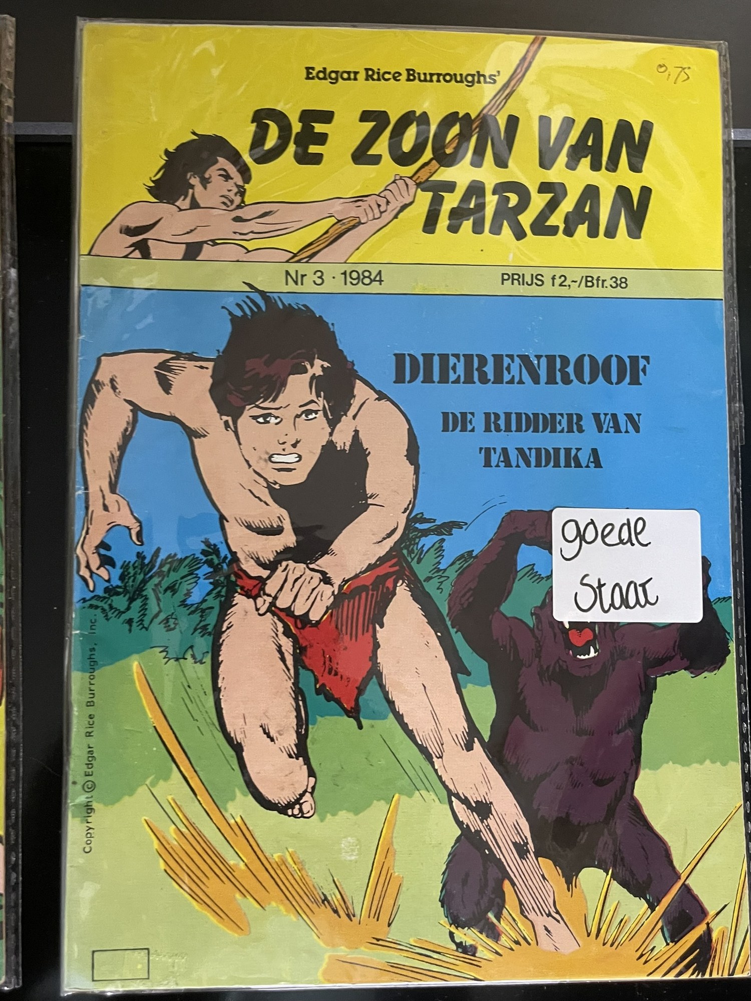 Cover van Dierenroof + De ridder van Tandika