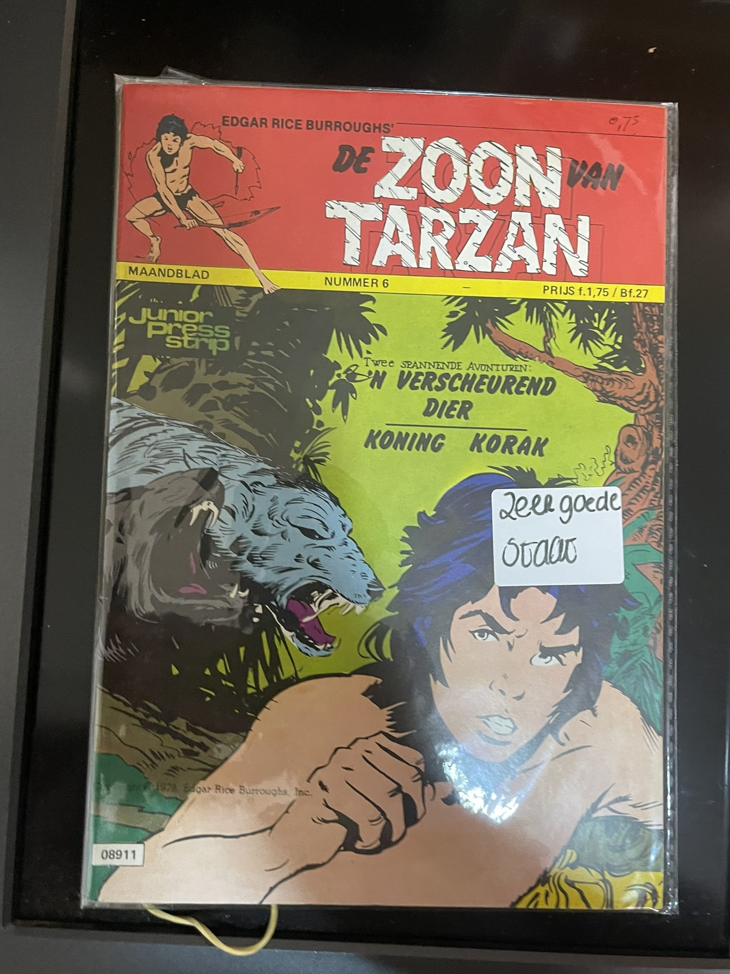 Cover van De zoon van Tarzan 19