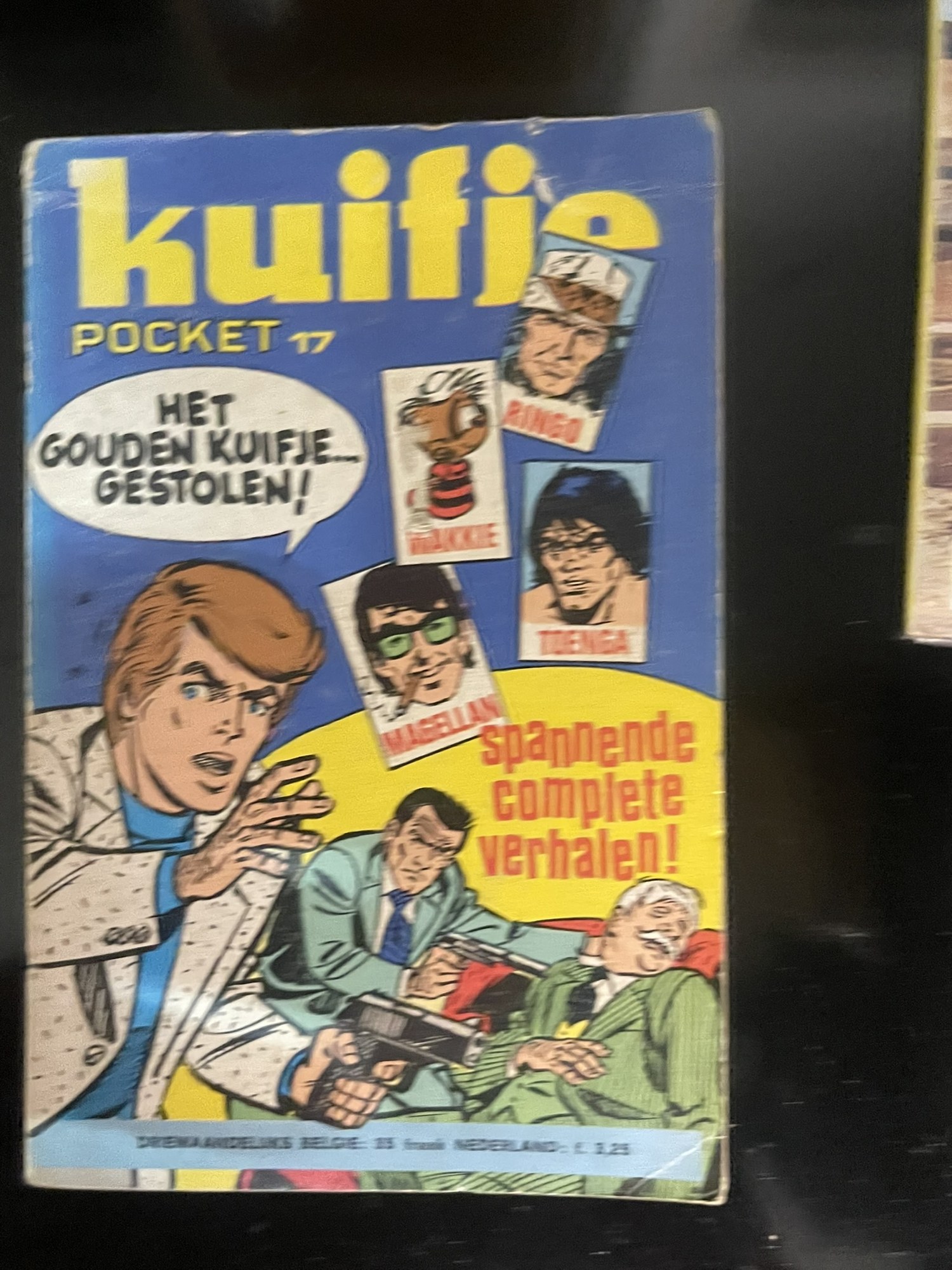 Cover van Kuifje pocket 17