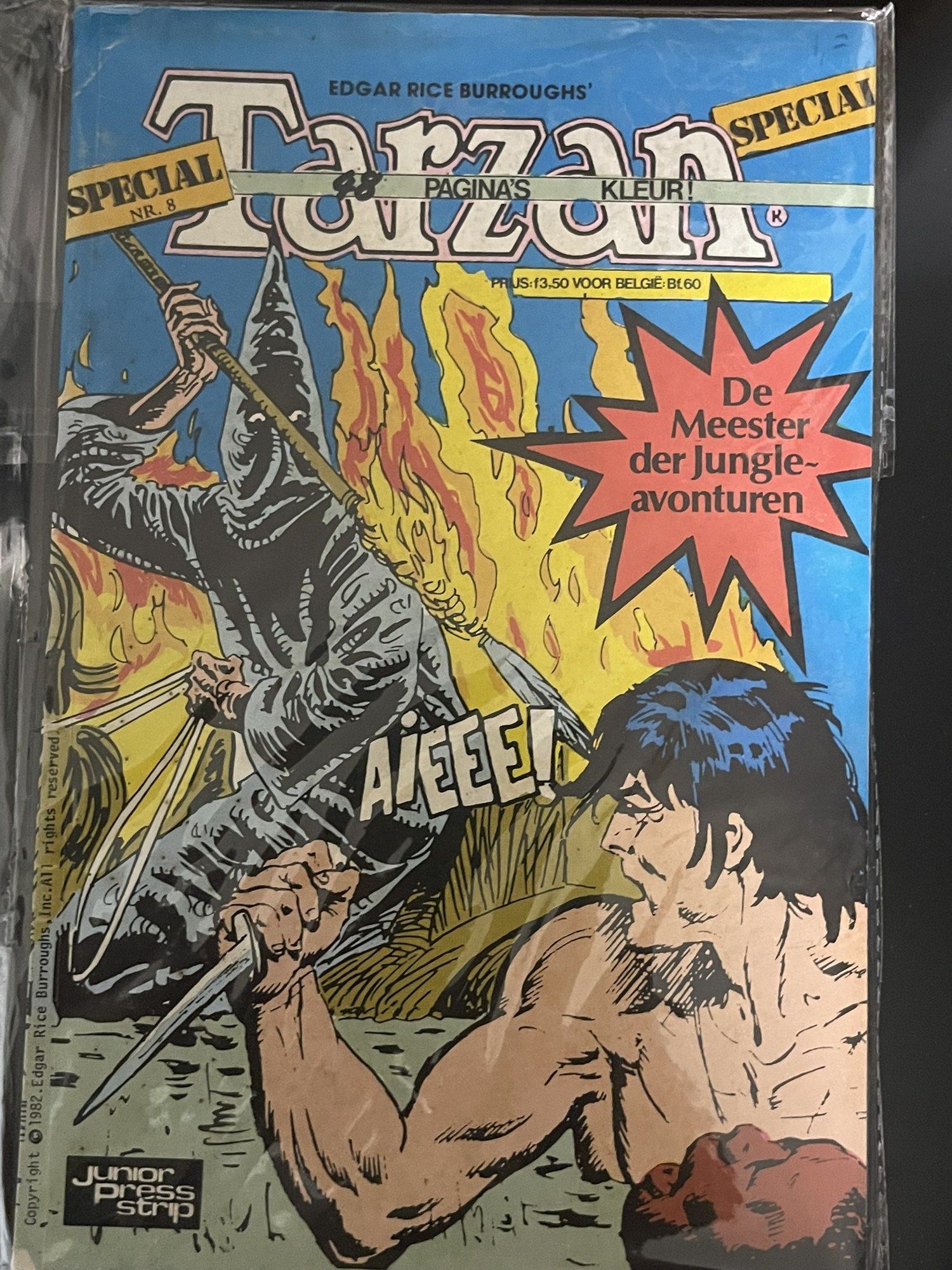 Cover van De meester der jungle-avonturen
