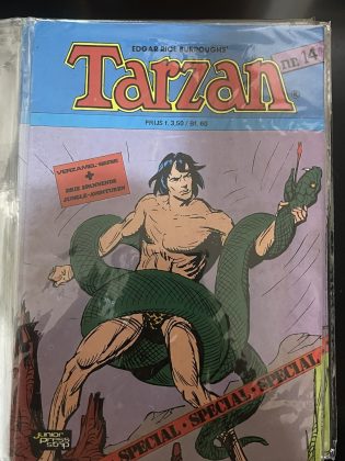 Cover van Tarzan en de safari-rally