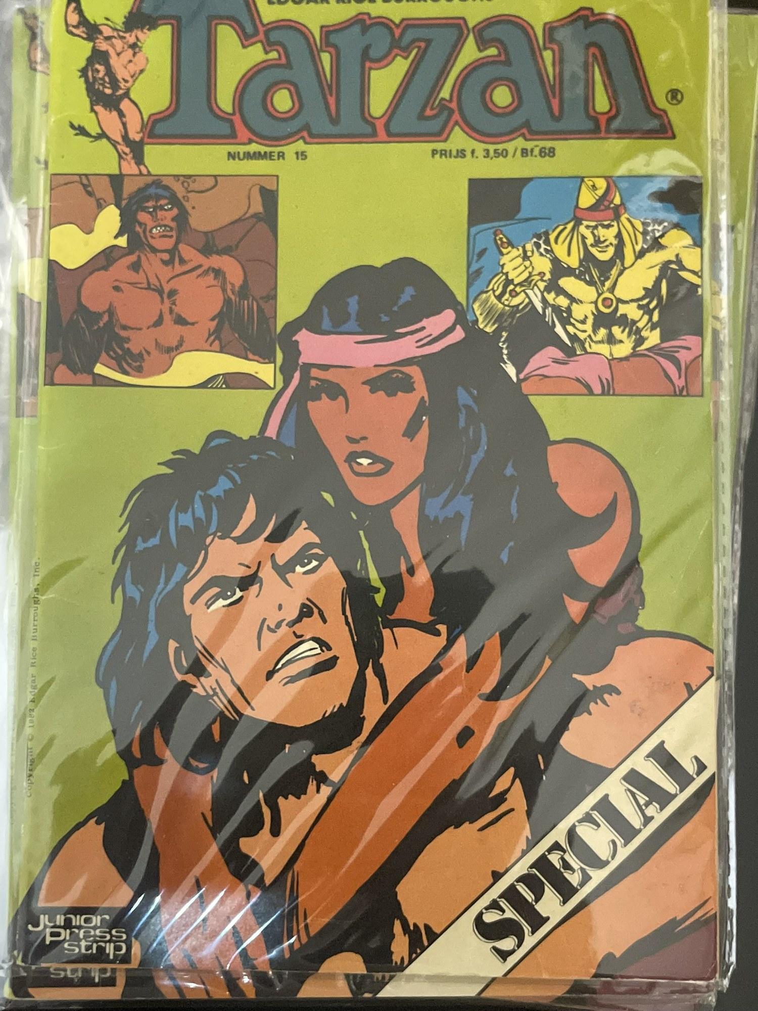 Cover van Tarzan 62