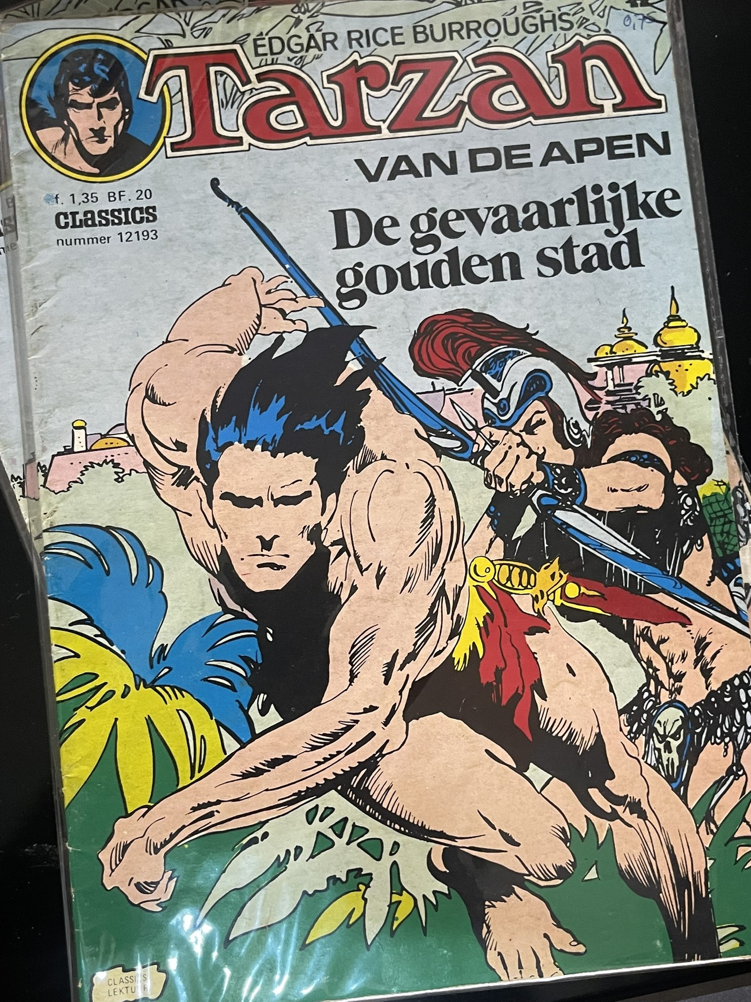 Cover van De gevaarlijke gouden stad