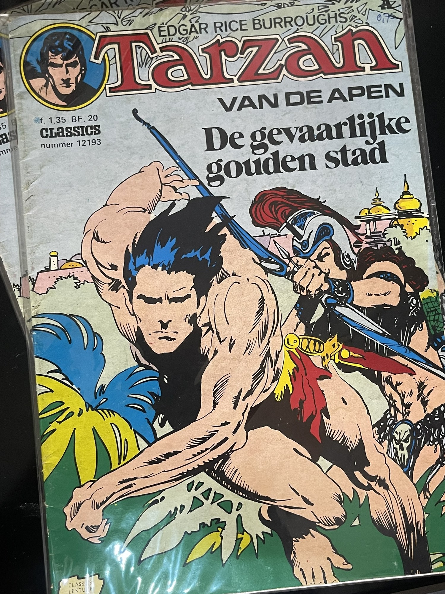 Cover van De gevaarlijke gouden stad