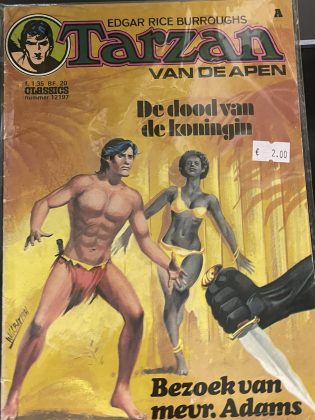Cover van De dood van de koningin + Bezoek van mevr. Adams
