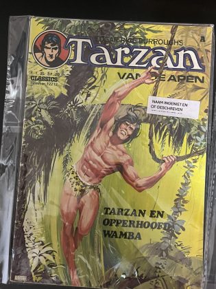 Cover van Tarzan en opperhoofd Wamba