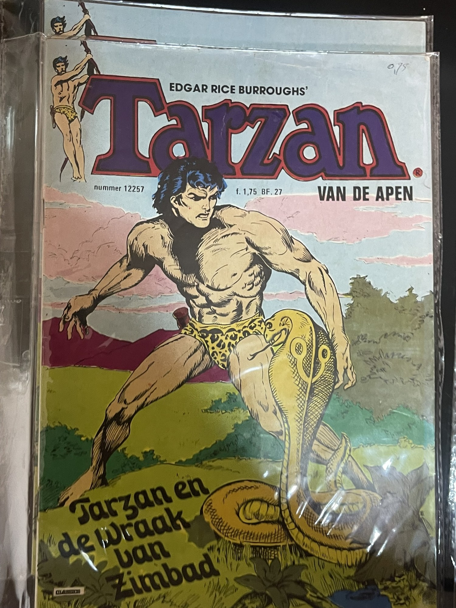 Cover van Tarzan en de wraak van Zimbad