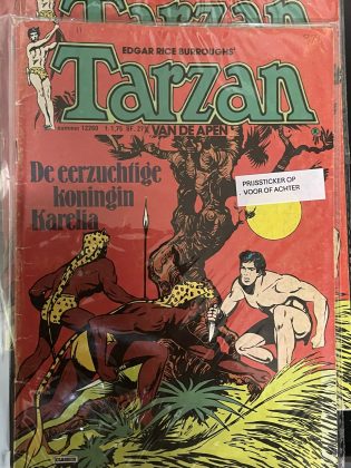 Cover van Tarzan en de wraak van Zimbad